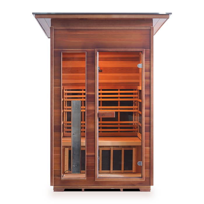 Enlighten RUSTIC - 2 Person Outdoor / Indoor Infrared Sauna