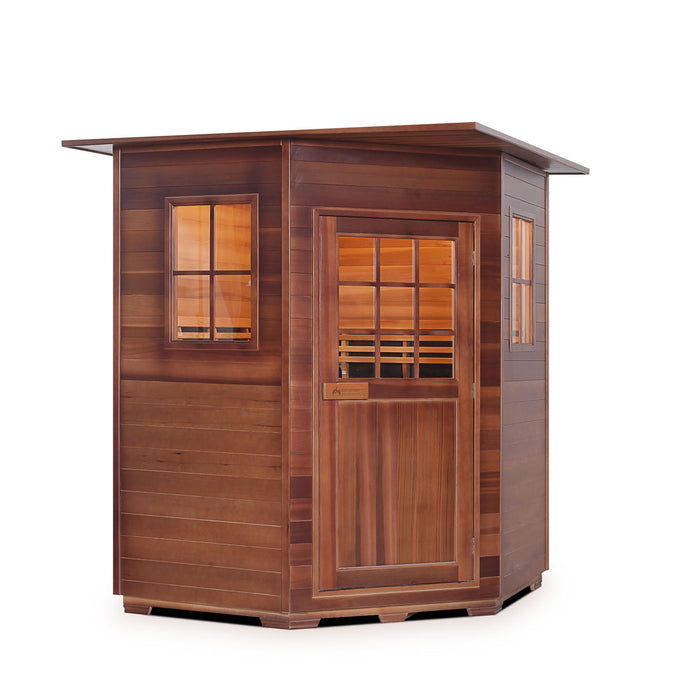 Enlighten SAPPHIRE - 4C Person Outdoor/Indoor Hybrid Sauna