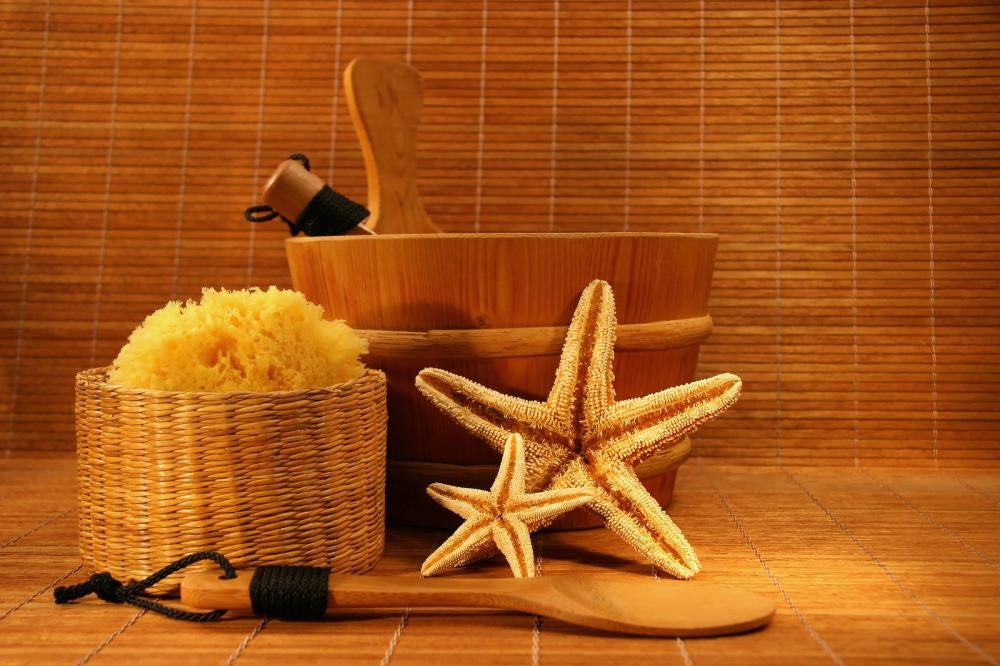 sauna and spa essentials for a relaxing treatment.