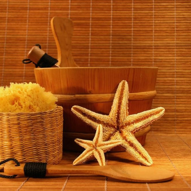 sauna and spa essentials for a relaxing treatment.