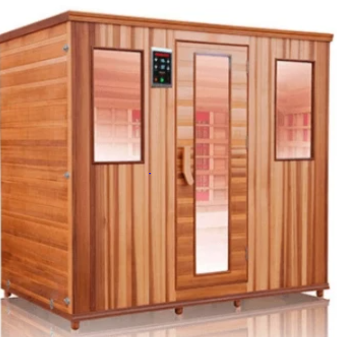 A 4-person sauna 