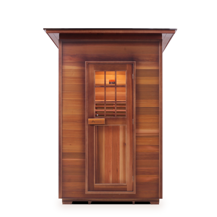 Enlighten MoonLight - 3 Person Outdoor/Indoor Traditional Sauna