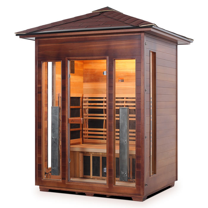 Enlighten DIAMOND - 3 Person Outdoor Hybrid Sauna