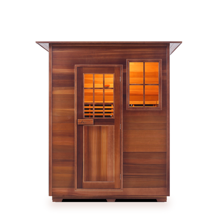Enlighten SIERRA - 3 Person Indoor/Outdoor Infrared Sauna