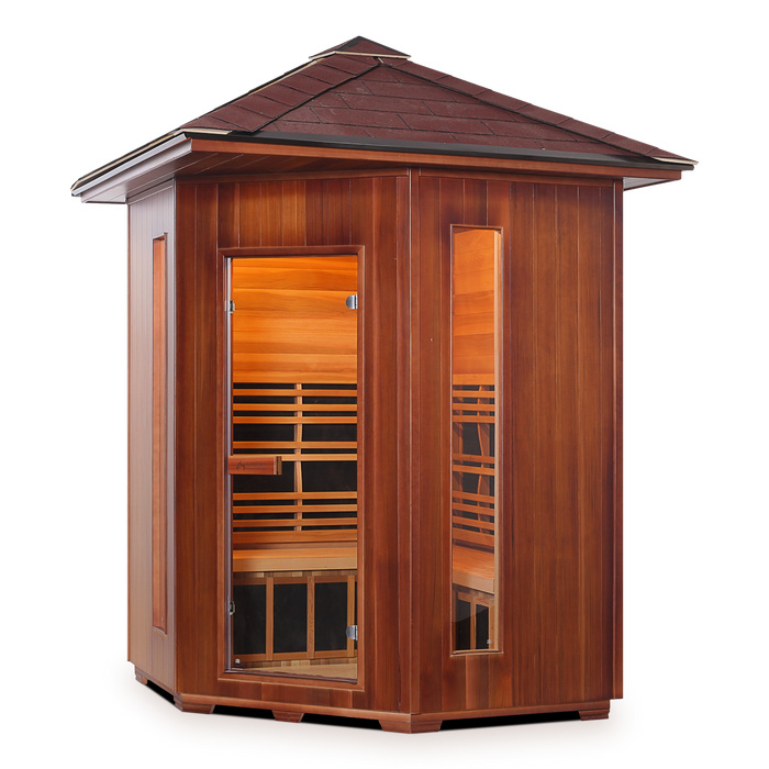 Enlighten DIAMOND - 4C Person Outdoor/Indoor Hybrid Sauna