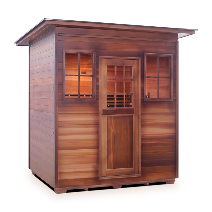 Enlighten SIERRA - 4 Person Indoor/Outdoor Infrared Sauna
