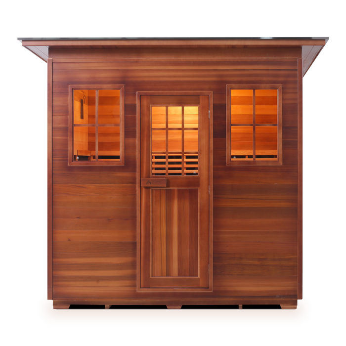 Enlighten SIERRA - 4 Person Indoor/Outdoor Infrared Sauna