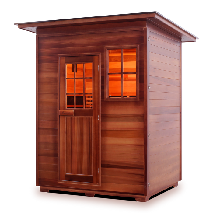 Enlighten SIERRA - 3 Person Indoor/Outdoor Infrared Sauna