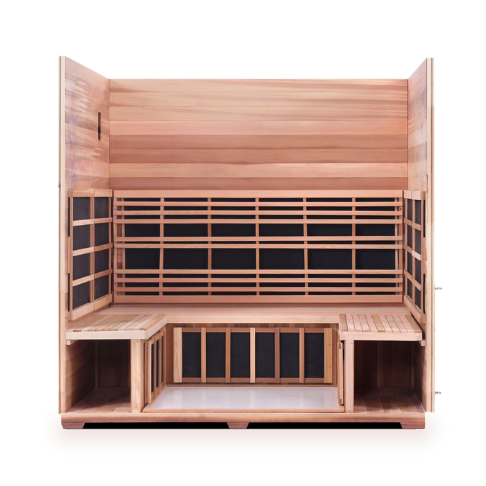 Enlighten SIERRA - 5 Person Indoor/Outdoor Infrared Sauna