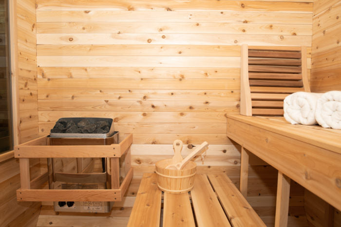 Canadian Timber Luna 2-3 Person Outdoor Cedar Traditional Sauna