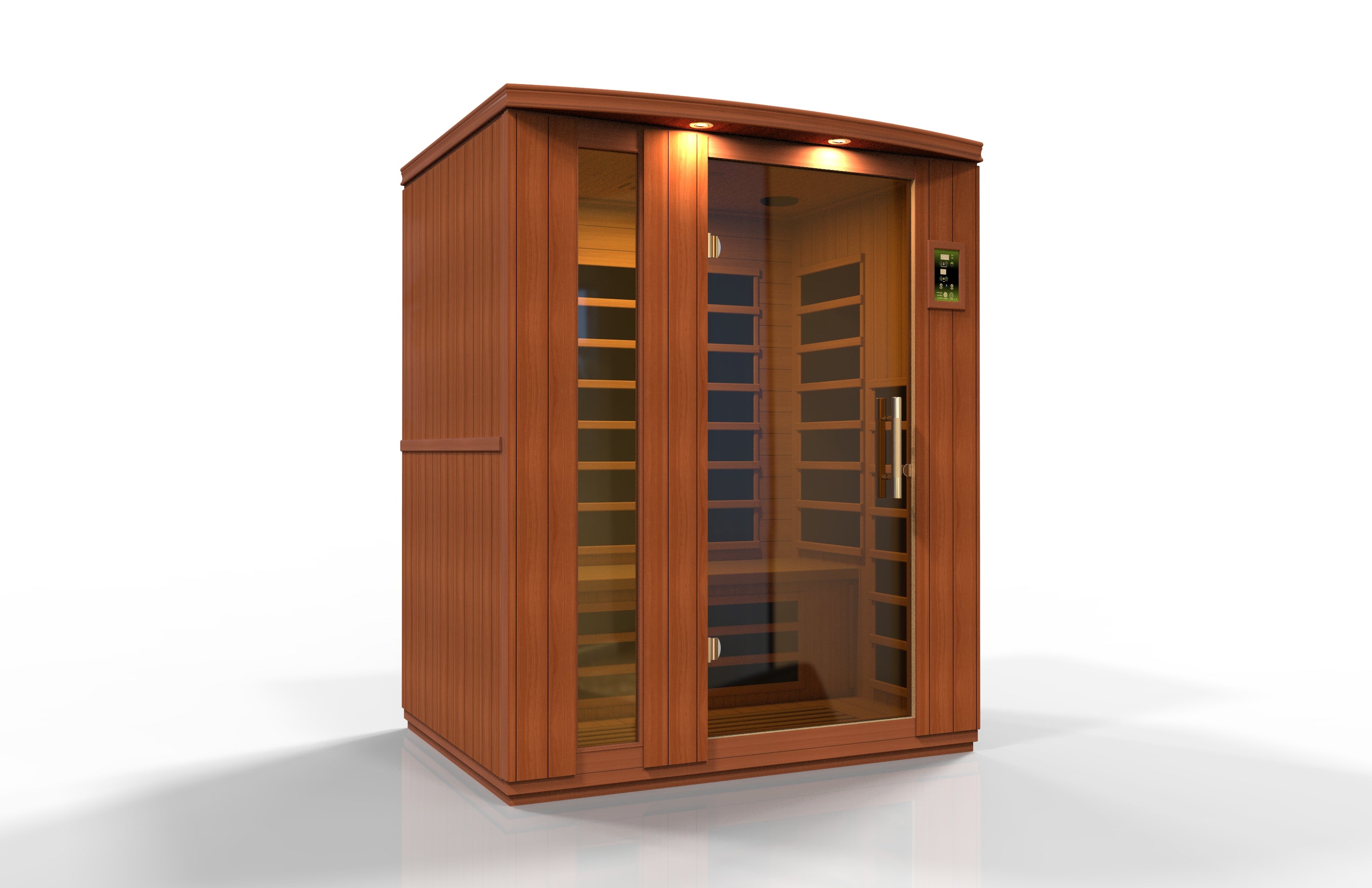 Sauna de infrarrojos LEJOS con CEM ultrabajo para 3 personas Dynamic Vila |  DYN-6315-02