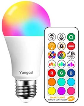 Chromotherapy LED Light Bulb With Infrared Remote Upgrade for TheraSauna®Saunas