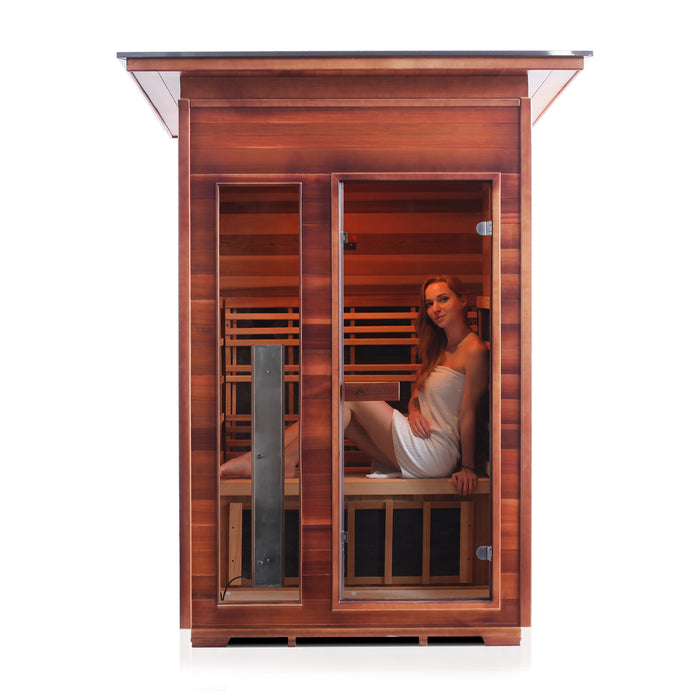 Enlighten RUSTIC - 2 Person Outdoor / Indoor Infrared Sauna