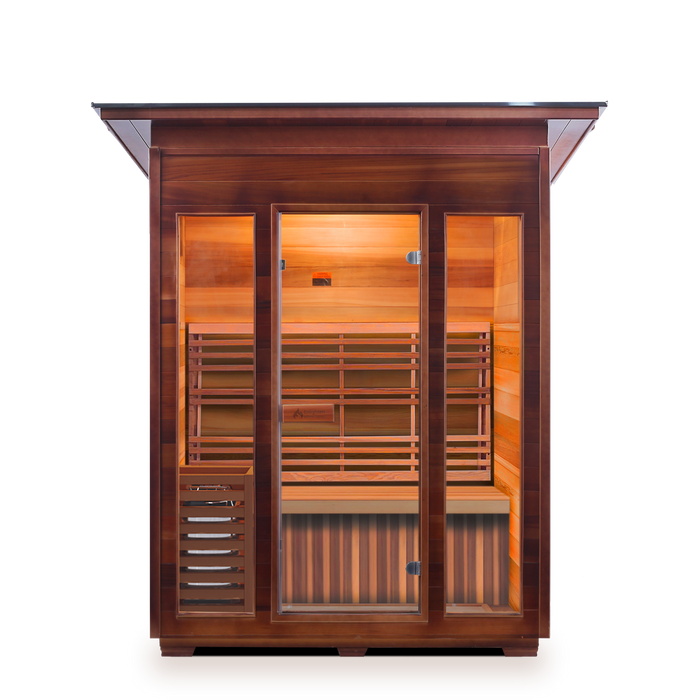 Enlighten SunRise - 3 Person Outdoor/Indoor Traditional Sauna