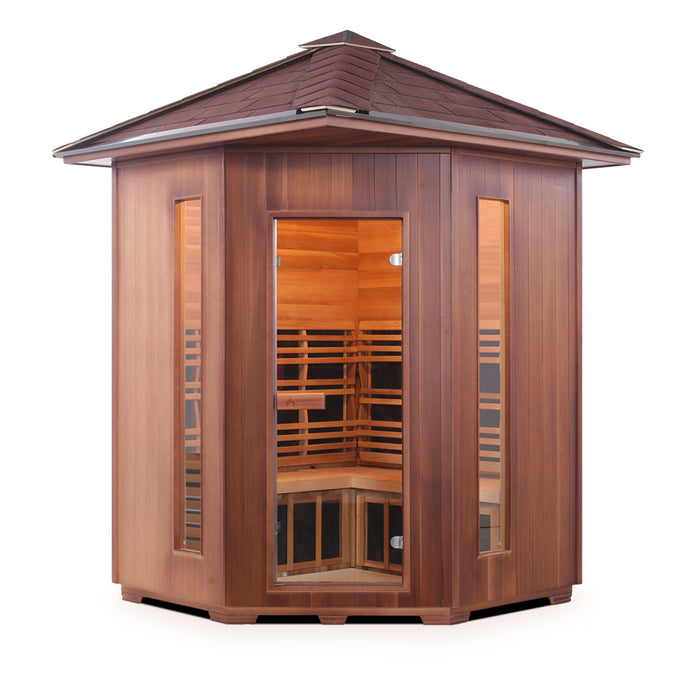 Enlighten DIAMOND - 4C Person Outdoor/Indoor Hybrid Sauna