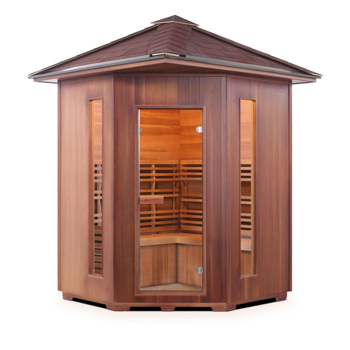 Enlighten SunRise - 4C Person Outdoor/Indoor Traditional Sauna