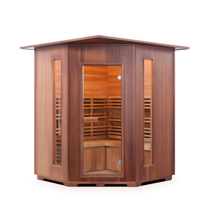 Enlighten SunRise - 4C Person Outdoor/Indoor Traditional Sauna