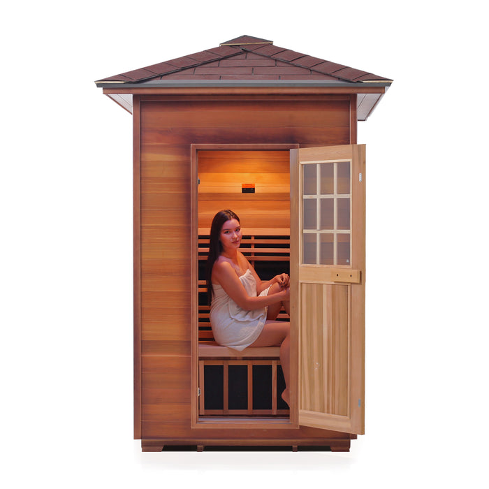 Enlighten SAPPHIRE - 2 Person Outdoor Hybrid Sauna