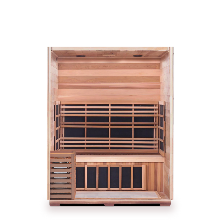 Enlighten SAPPHIRE - 3 Person Outdoor Hybrid Sauna