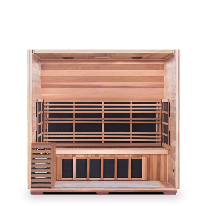 Enlighten SAPPHIRE - 4 Person Outdoor/Indoor Hybrid Sauna