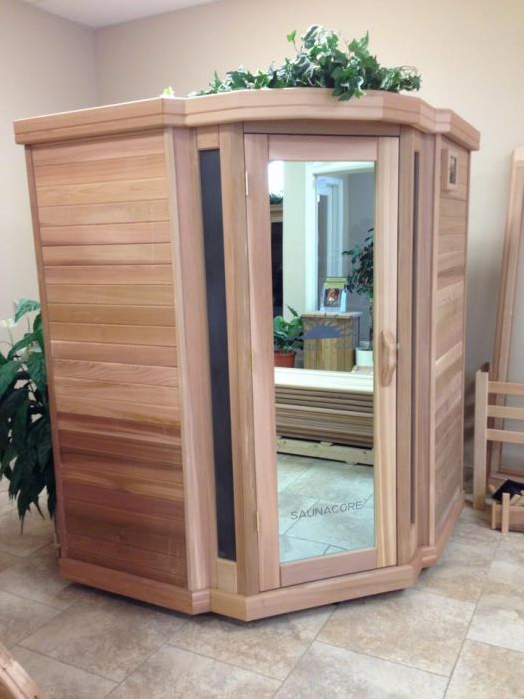 Saunacore Infracore Premium Series 4 Person Infrared Sauna (PR 5X5 Corner)