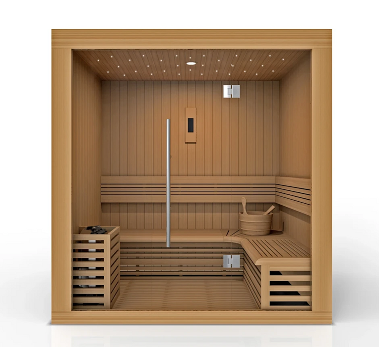 GDI Golden Designs Copenhagen Edition GDI‐7389‐01 3 Person Indoor Traditional Sauna