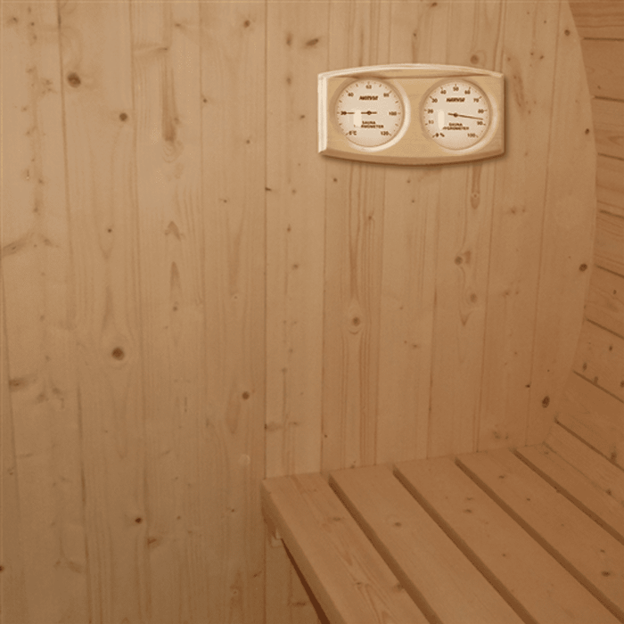 Aleko Traditional Barrel Sauna- 5 person - USA Health and Wellness-- Manzo Pelletier Holdings LLC